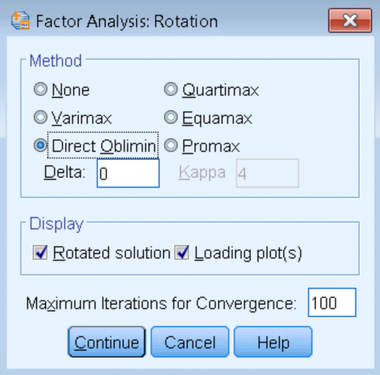 Principal Components (PCA) and Exploratory Factor Analysis (EFA) with SPSS