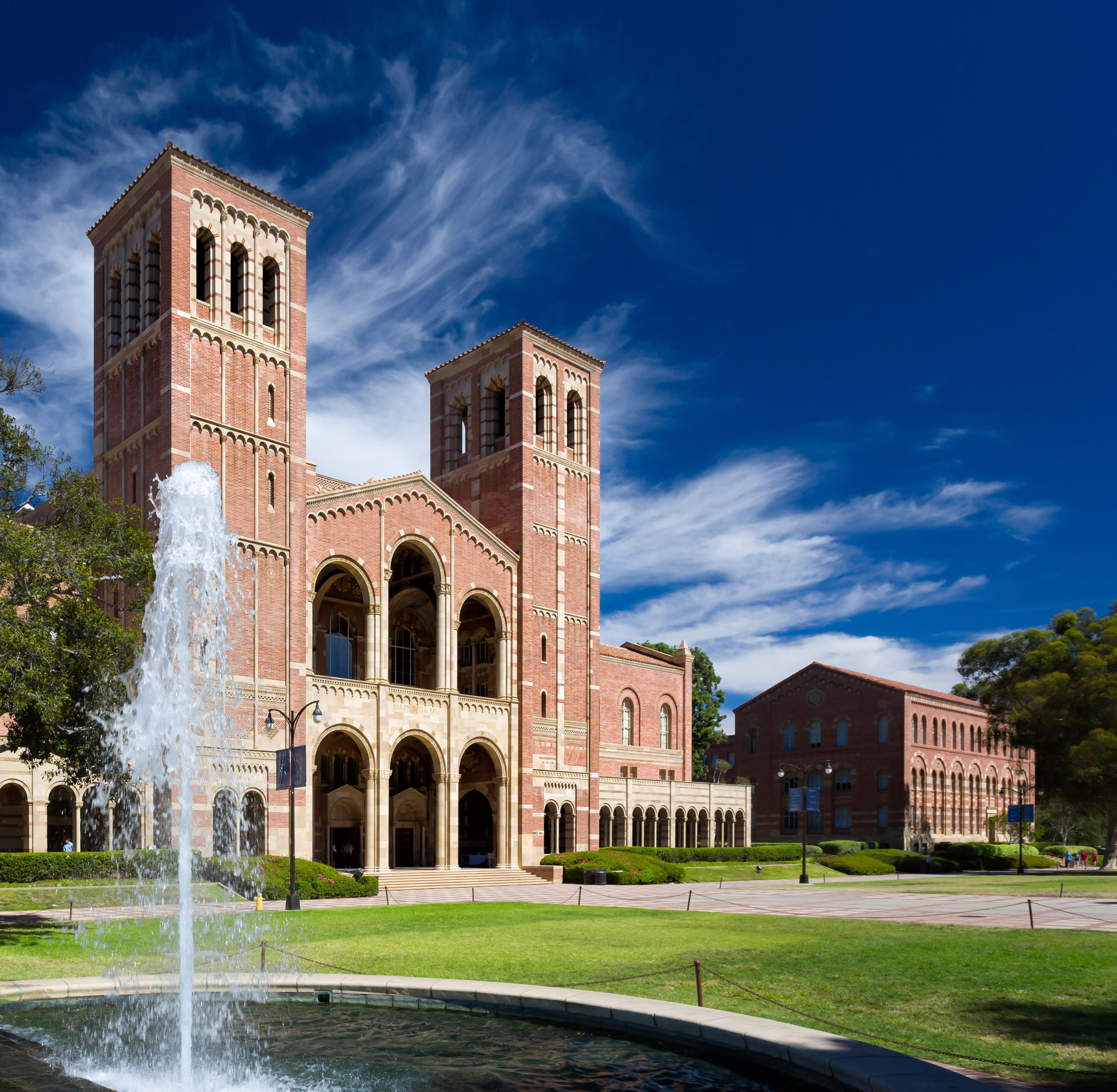 Royce Hall front entrance